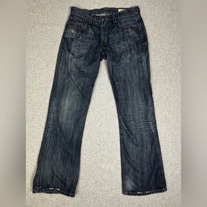 Polo Jeans Co Ralph Lauren Jeans Mens 31x32 Blue Colton Bootcut Distressed Denim